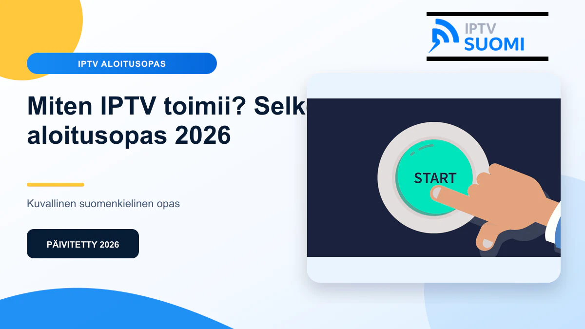 miten IPTV toimii 2026 – suomenkielinen opas