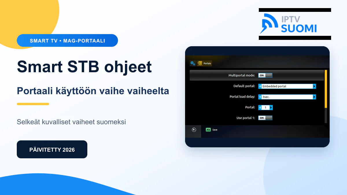 Smart STB ohjeet 2026 – kuvallinen asennusopas